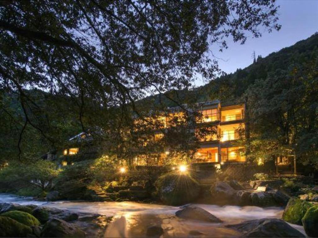 ホテル Myoken Ishiharaso 霧島市 エクステリア 写真