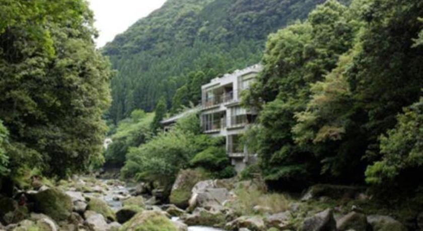 ホテル Myoken Ishiharaso 霧島市 エクステリア 写真